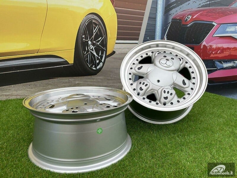 Photo 13 - Autowheels Ronal Teddy Bear VW JDM Silver light alloy R15 rims