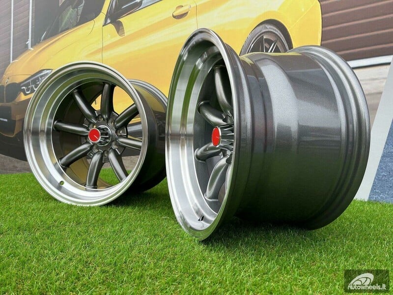 Photo 13 - Autowheels Watanabe Rota style Grey light alloy R15 rims