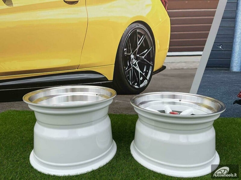 Nuotrauka 7 - Autowheels Watanabe Rota style White lengvojo lydinio R15 ratlankiai