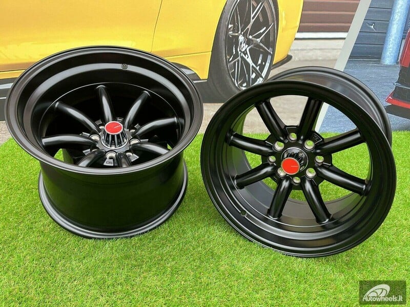 Photo 2 - Autowheels Watanabe Rota style Black light alloy R15 rims