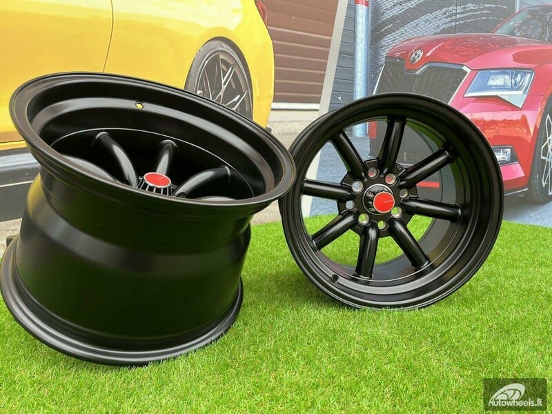 Photo 5 - Autowheels Watanabe Rota style Black light alloy R15 rims