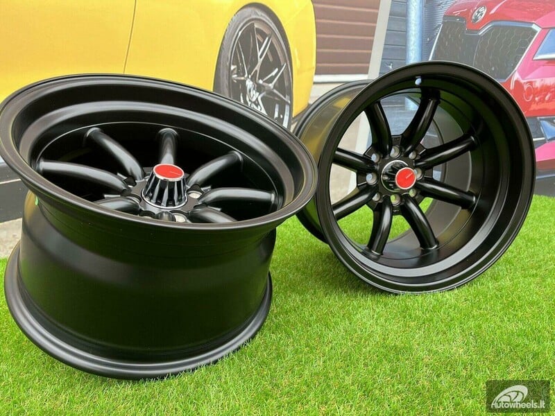 Photo 6 - Autowheels Watanabe Rota style Black light alloy R15 rims