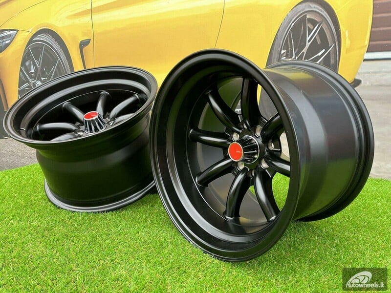 Photo 8 - Autowheels Watanabe Rota style Black light alloy R15 rims