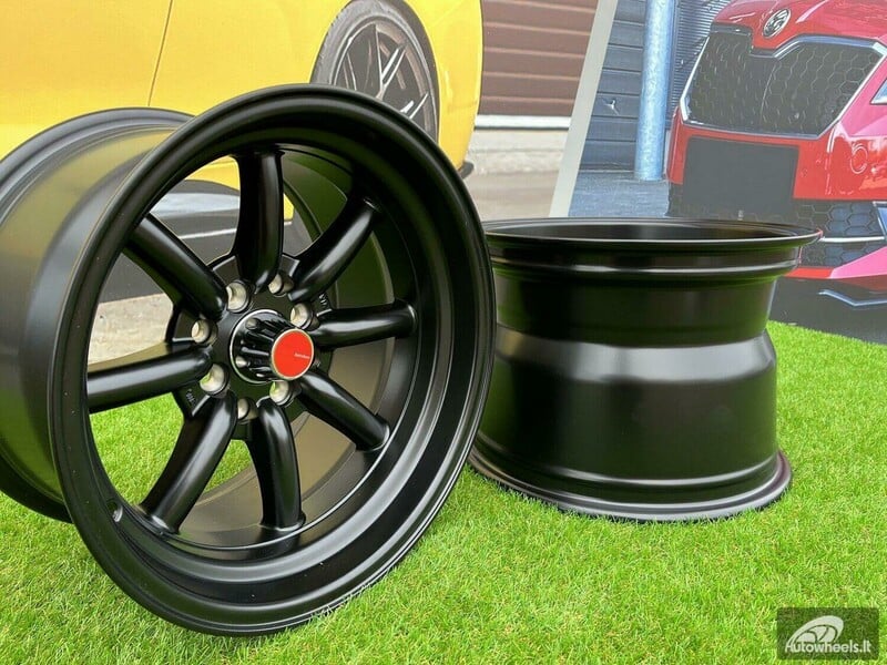 Photo 9 - Autowheels Watanabe Rota style Black light alloy R15 rims