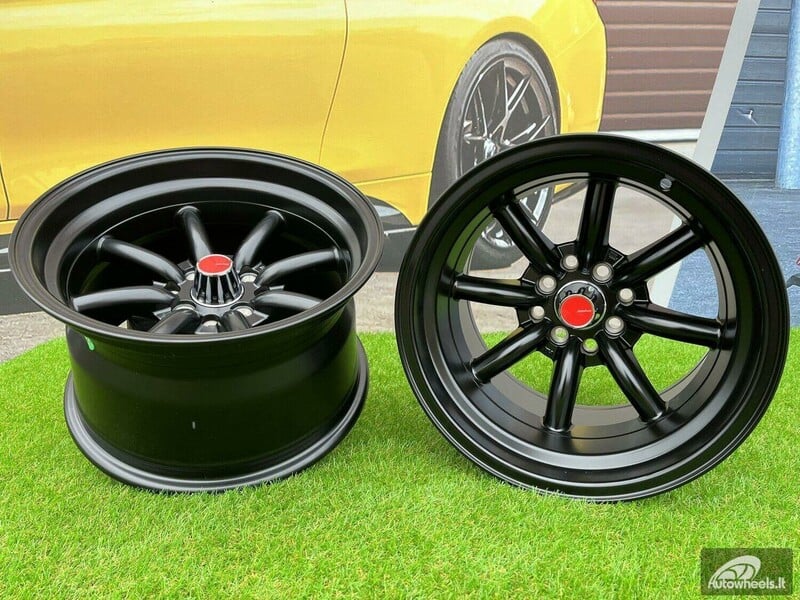 Photo 10 - Autowheels Watanabe Rota style Black light alloy R15 rims