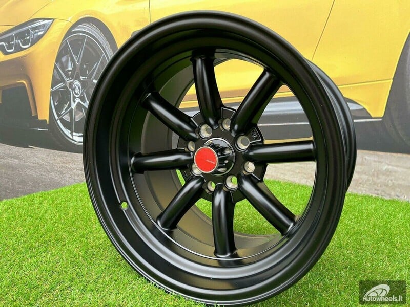 Photo 13 - Autowheels Watanabe Rota style Black light alloy R15 rims