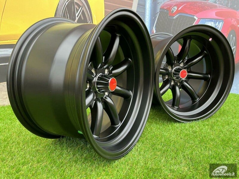 Photo 17 - Autowheels Watanabe Rota style Black light alloy R15 rims