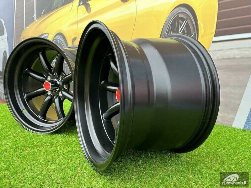 Photo 18 - Autowheels Watanabe Rota style Black light alloy R15 rims