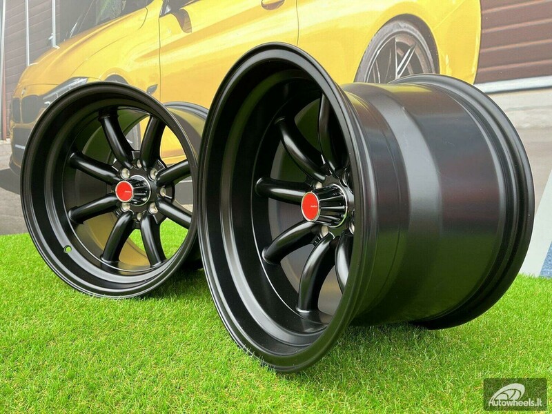 Photo 19 - Autowheels Watanabe Rota style Black light alloy R15 rims