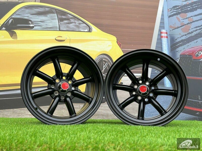 Photo 20 - Autowheels Watanabe Rota style Black light alloy R15 rims