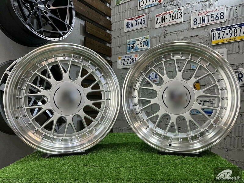 Nuotrauka 1 - Autowheels BBS LM style BMW VW MB Silver lengvojo lydinio R17 ratlankiai