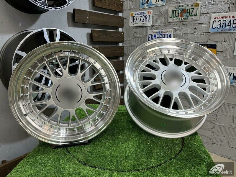 Nuotrauka 6 - Autowheels BBS LM style BMW VW MB Silver lengvojo lydinio R17 ratlankiai