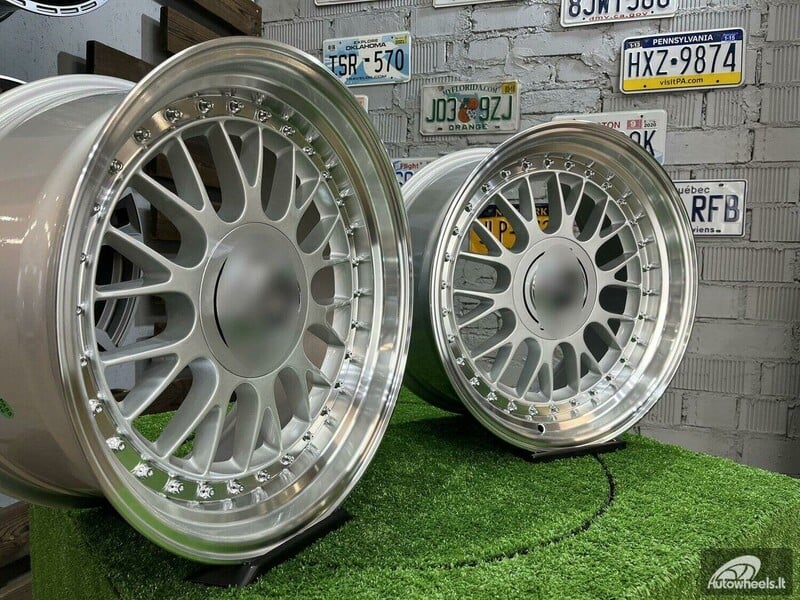 Nuotrauka 9 - Autowheels BBS LM style BMW VW MB Silver lengvojo lydinio R17 ratlankiai