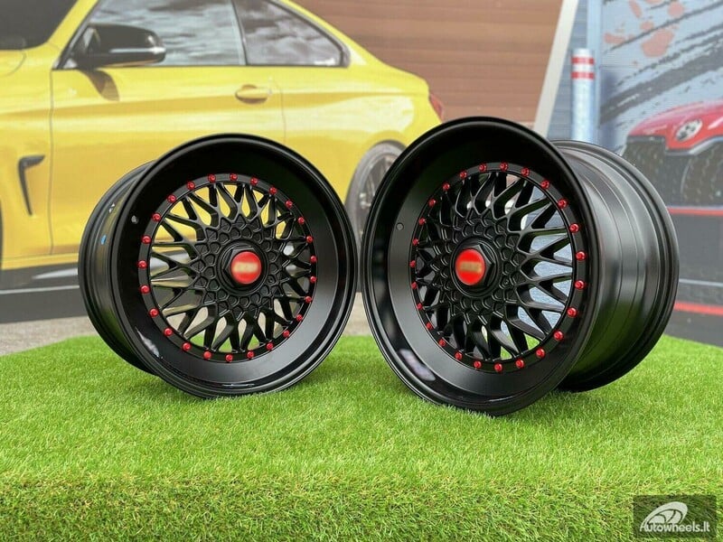 Nuotrauka 8 - Autowheels BBS RS Slant Lip Style 8.5-9.5 lengvojo lydinio R18 ratlankiai