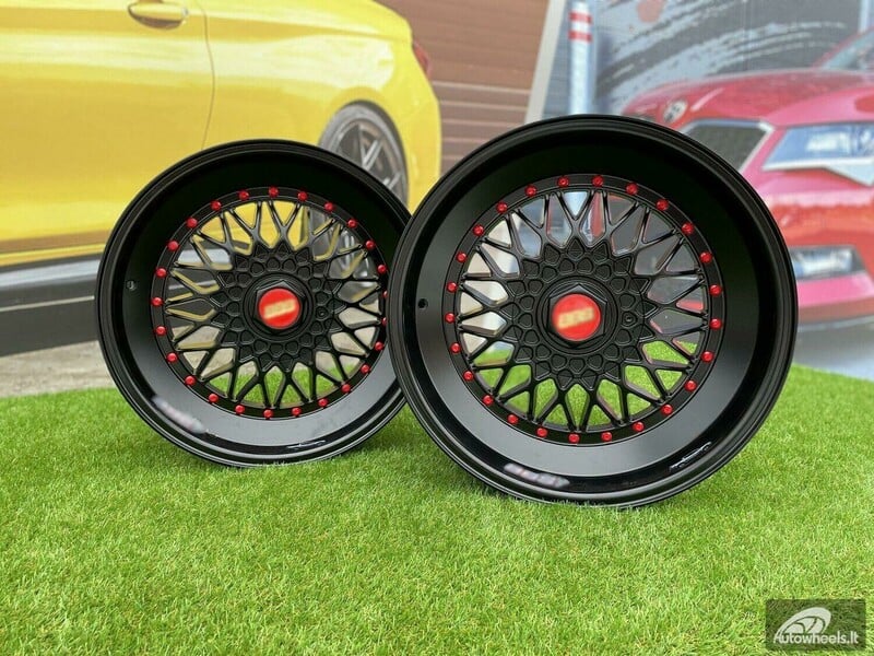 Nuotrauka 10 - Autowheels BBS RS Slant Lip Style 8.5-9.5 lengvojo lydinio R18 ratlankiai