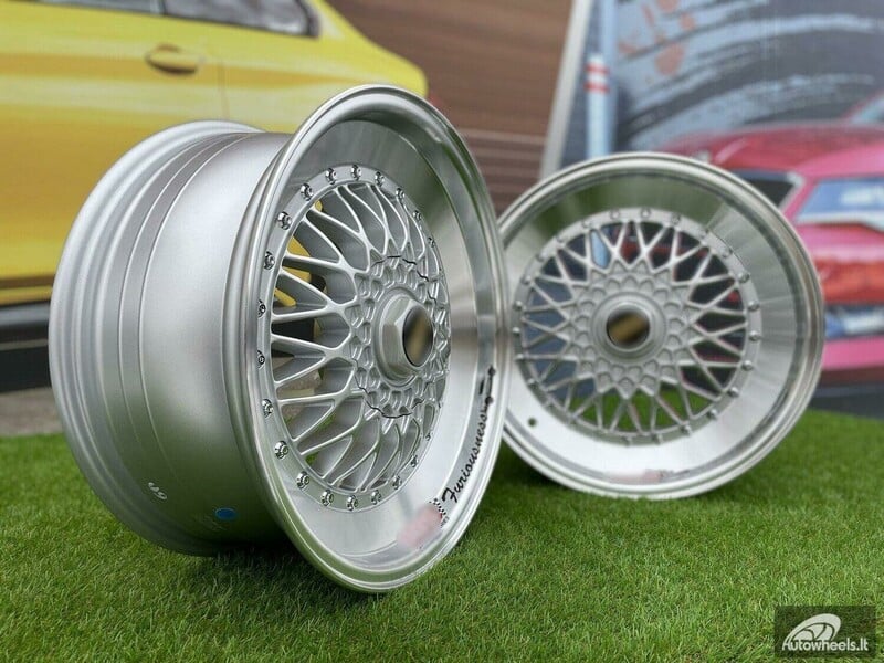 Nuotrauka 7 - Autowheels BBS RS Slant Style E30 VW Audi lengvojo lydinio R17 ratlankiai