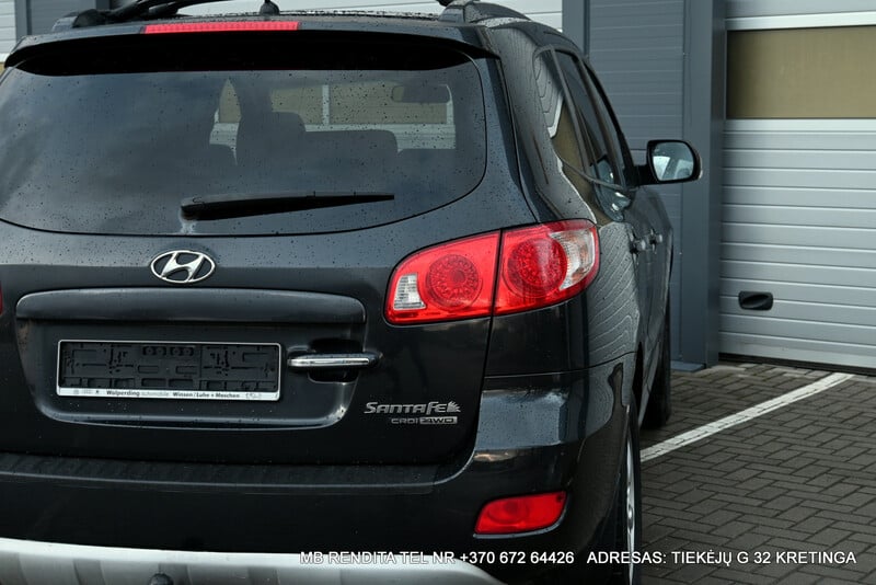 Nuotrauka 10 - Hyundai Santa Fe 2008 m Visureigis / Krosoveris