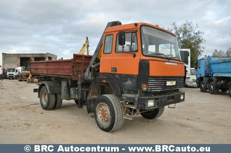 Nuotrauka 2 - Iveco 180 24 1991 m Savivartis su kranu