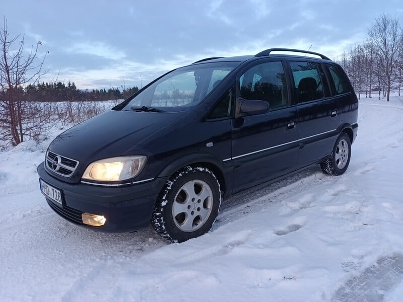 Nuotrauka 6 - Opel Zafira 2003 m Vienatūris