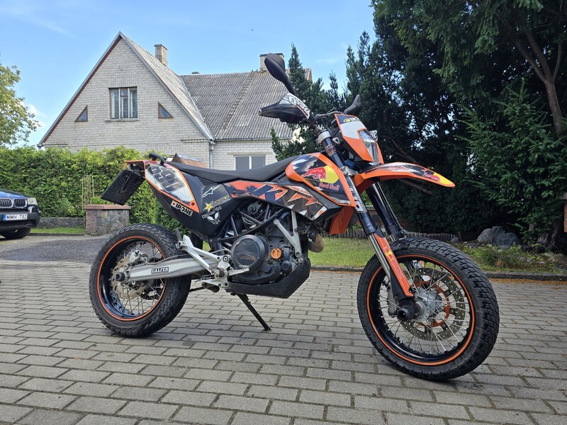 Nuotrauka 3 - KTM SMC 2008 m Krosinis / Supermoto motociklas