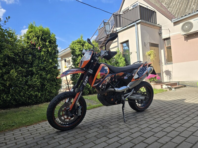 Nuotrauka 5 - KTM SMC 2008 m Krosinis / Supermoto motociklas