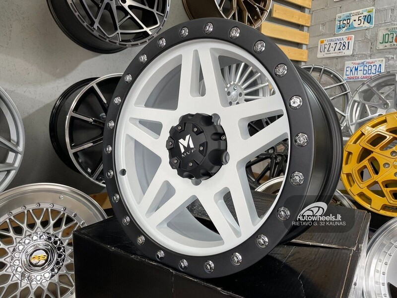 Nuotrauka 10 - Autowheels Gladiator 4x4 Jeep Dodge GMC lengvojo lydinio R17 ratlankiai