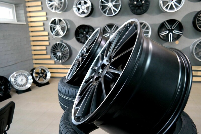 Nuotrauka 5 - Autowheels Mercedes AMG 14 Style C, E lengvojo lydinio R18 ratlankiai