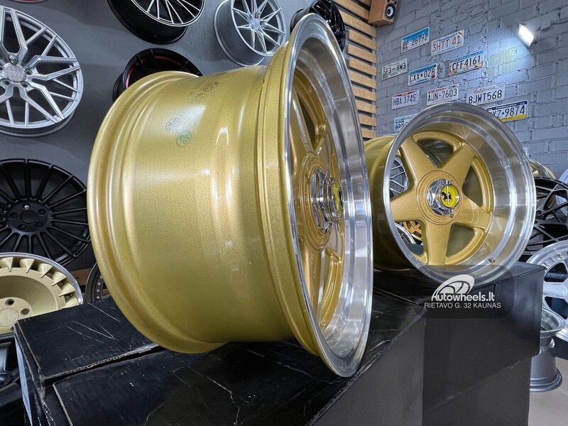 Photo 2 - Autowheels Ferrari Azev JDM E30 VW Gold light alloy R17 rims