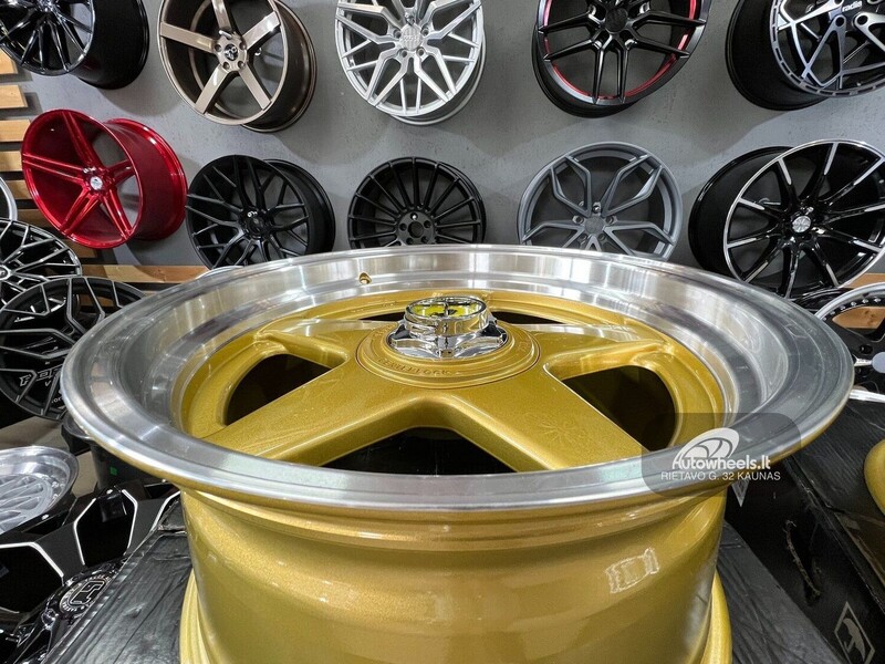 Photo 4 - Autowheels Ferrari Azev JDM E30 VW Gold light alloy R17 rims