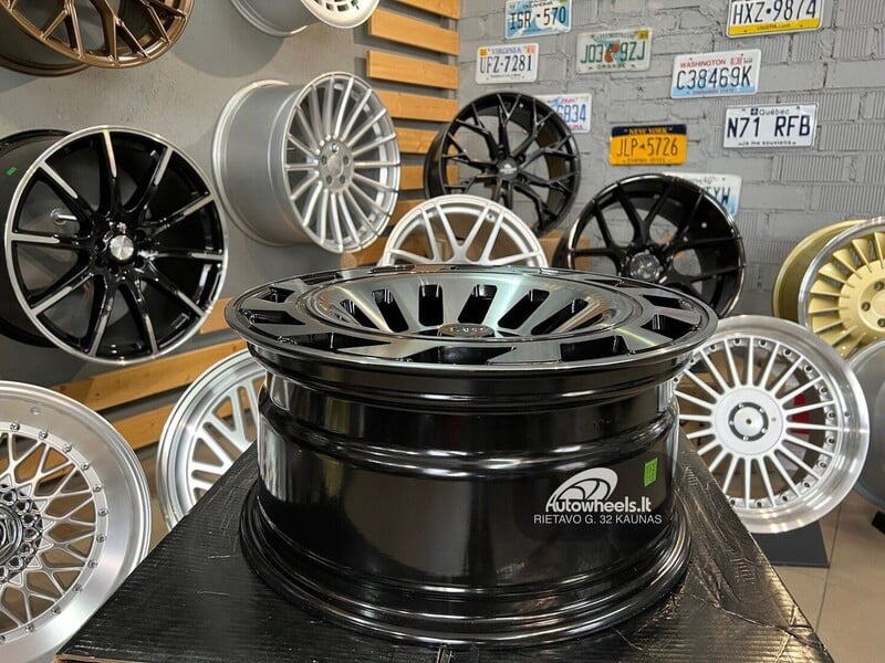 Photo 7 - Autowheels Rotiform style JDM Audi Black light alloy R17 rims