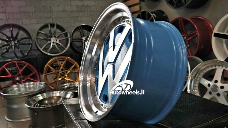 Фотография 6 - Autowheels VW Classic Style Audi Blue литые R17 диски