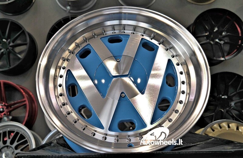 Фотография 9 - Autowheels VW Classic Style Audi Blue литые R17 диски