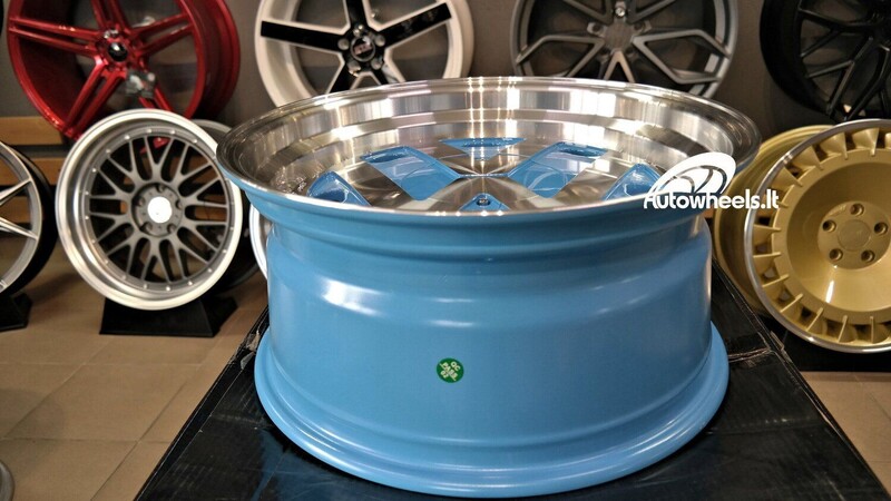 Фотография 10 - Autowheels VW Classic Style Audi Blue литые R17 диски