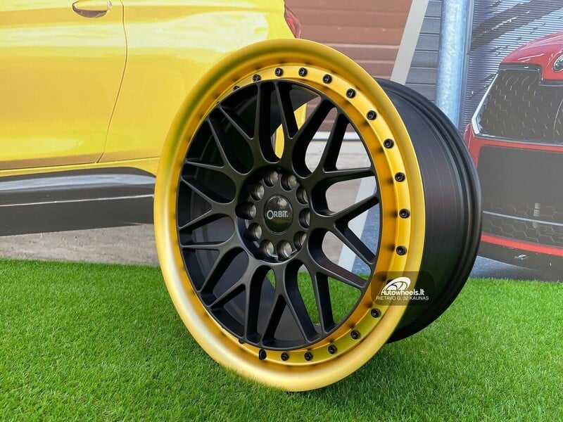 Nuotrauka 10 - Autowheels STR Orbit NZD Style Audi, BMW lengvojo lydinio R18 ratlankiai