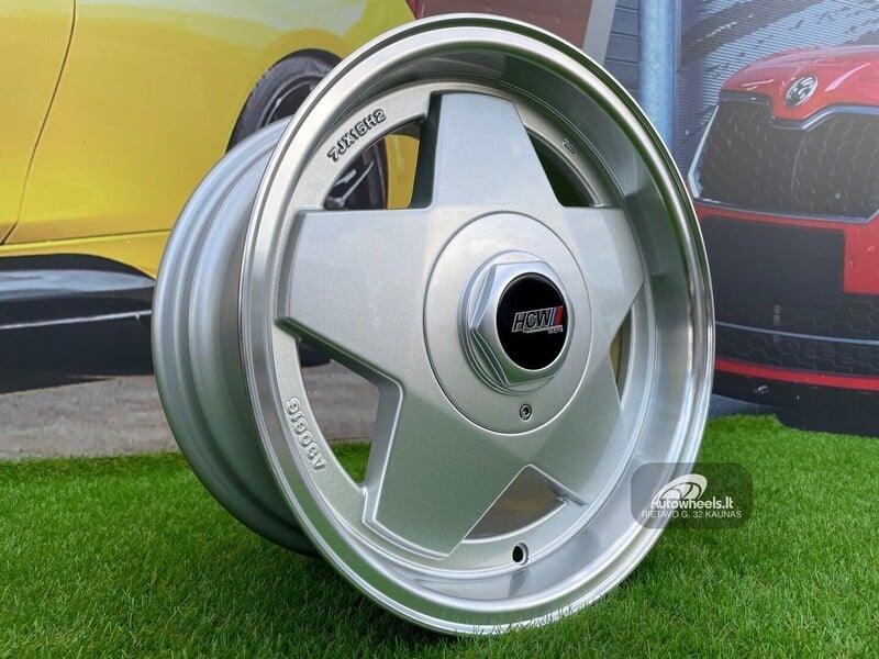 Nuotrauka 9 - Autowheels Borbet A Style JDM E30 Audi VW lengvojo lydinio R15 ratlankiai