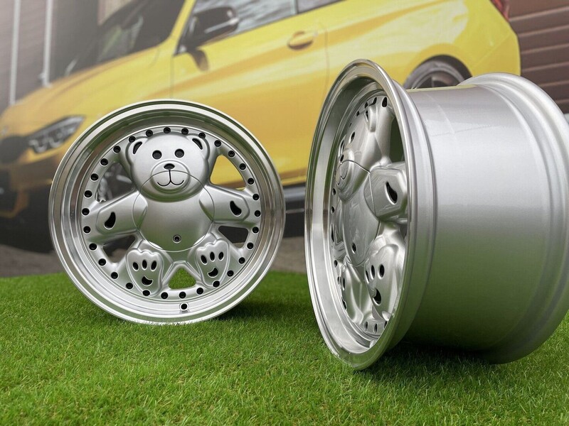 Photo 5 - Autowheels Ronal Teddy Bear VW JDM Silver light alloy R15 rims