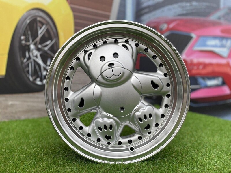 Photo 8 - Autowheels Ronal Teddy Bear VW JDM Silver light alloy R15 rims