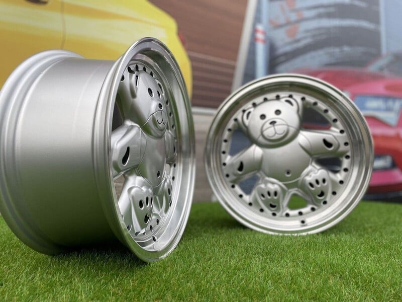 Photo 9 - Autowheels Ronal Teddy Bear VW JDM Silver light alloy R15 rims