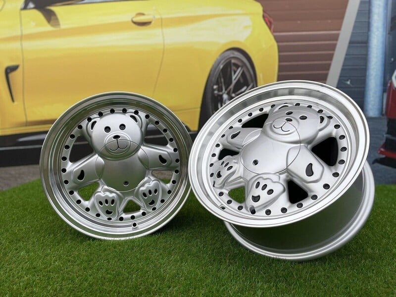 Photo 11 - Autowheels Ronal Teddy Bear VW JDM Silver light alloy R15 rims