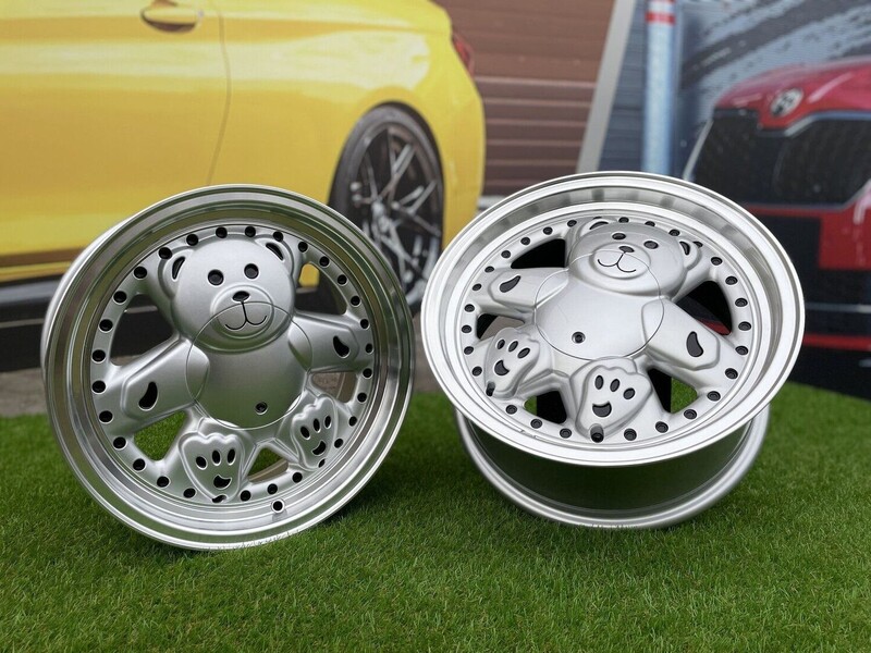 Photo 12 - Autowheels Ronal Teddy Bear VW JDM Silver light alloy R15 rims