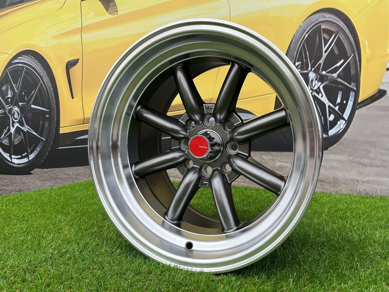 Photo 3 - Autowheels Watanabe Rota style Grey light alloy R15 rims