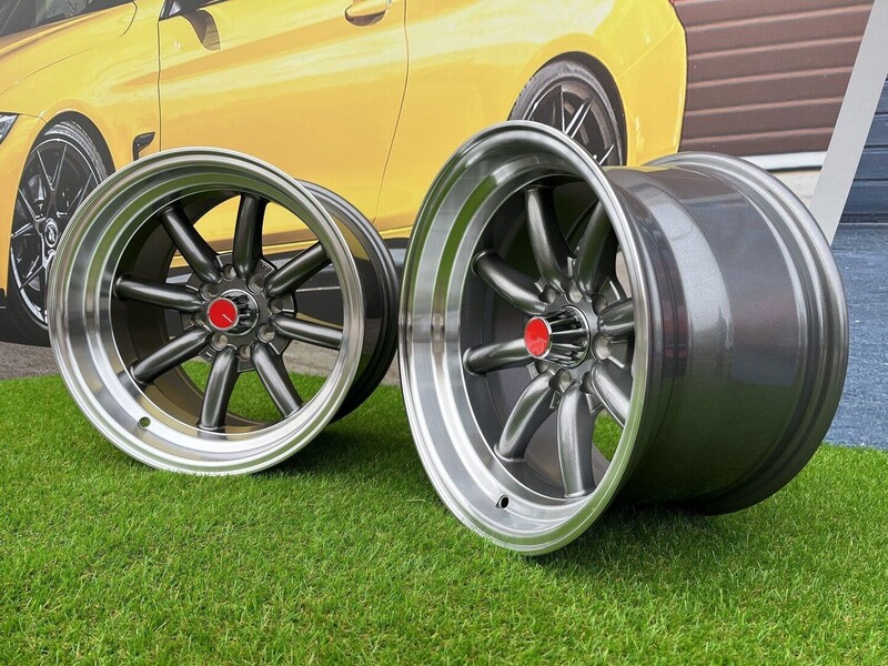 Photo 12 - Autowheels Watanabe Rota style Grey light alloy R15 rims