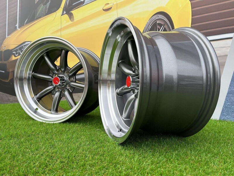 Photo 13 - Autowheels Watanabe Rota style Grey light alloy R15 rims