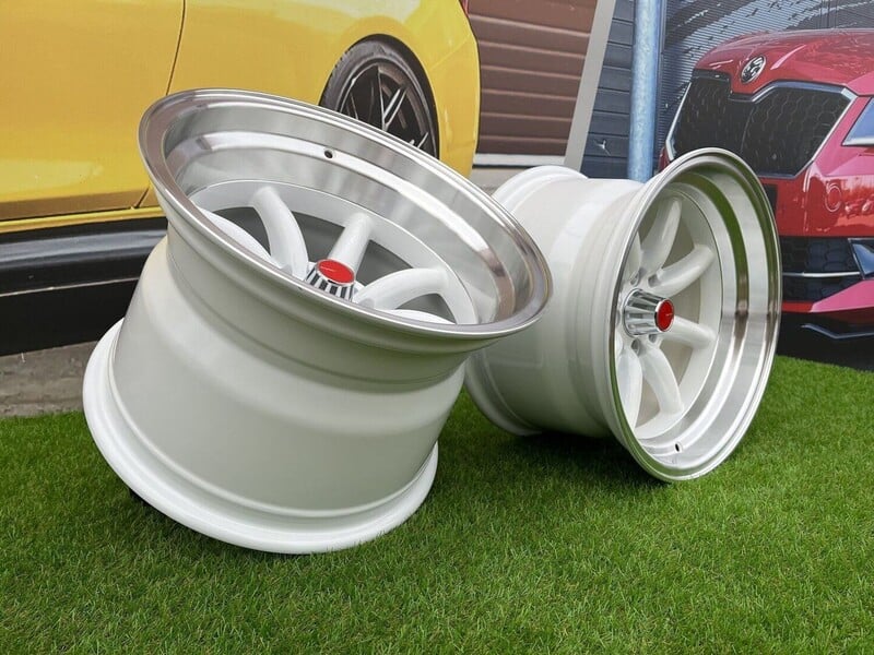 Фотография 2 - Autowheels Watanabe Rota style White литые R15 диски