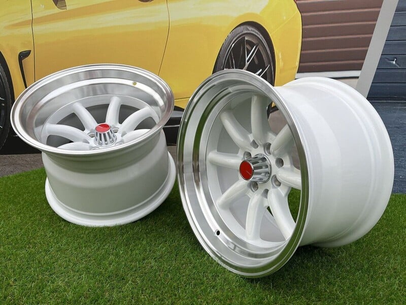 Фотография 4 - Autowheels Watanabe Rota style White литые R15 диски