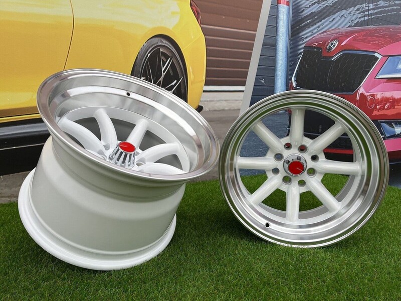 Фотография 6 - Autowheels Watanabe Rota style White литые R15 диски