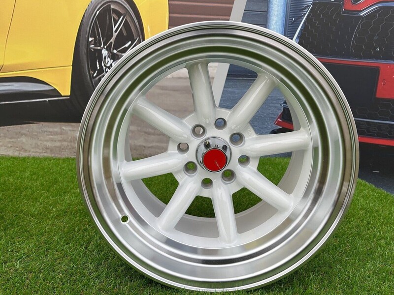 Фотография 9 - Autowheels Watanabe Rota style White литые R15 диски