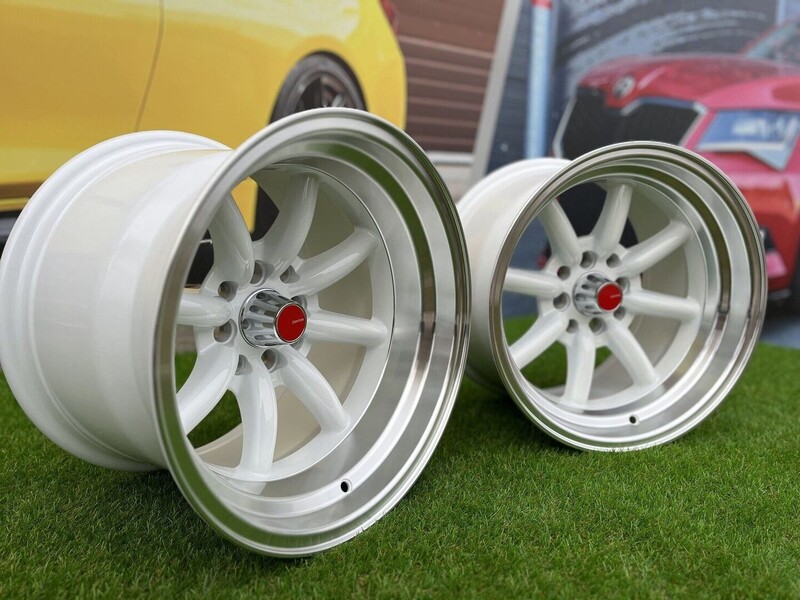 Фотография 15 - Autowheels Watanabe Rota style White литые R15 диски