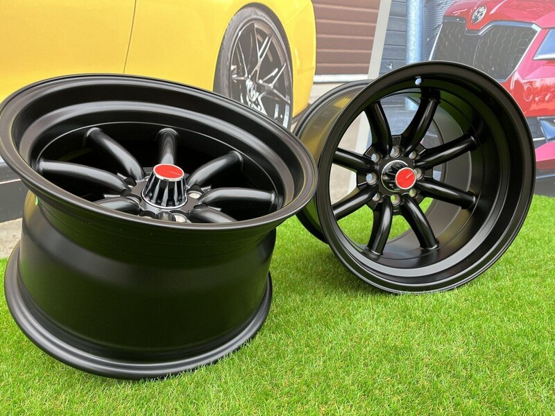 Фотография 6 - Autowheels Watanabe Rota style Black литые R15 диски