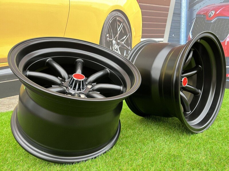 Фотография 7 - Autowheels Watanabe Rota style Black литые R15 диски